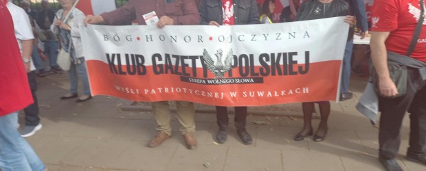 SUWAŁKI | Protest przed Trybunałem Konstytucyjnym w Warszawie