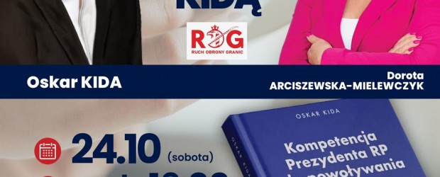 GDAŃSK II | ZAPROSZENIE 24.10 – Spotkanie autorskie z Oskarem Kidą w Gdyni