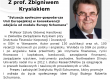 GOSTYNIN | ZAPROSZENIE 20.10 – Spotkanie z prof. Zbigniewem Krysiakiem