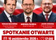 IŁAWA | ZAPROSZENIE 16.10 – Spotkanie z europosłami Tobiaszem Bocheńskim, Jackiem Ozdobą oraz posłem Andrzejem Śliwką