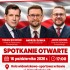 IŁAWA | ZAPROSZENIE 16.10 – Spotkanie z europosłami Tobiaszem Bocheńskim, Jackiem Ozdobą oraz posłem Andrzejem Śliwką